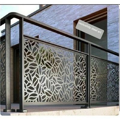 Garden Aluminum Privacy Fence Slat Interlocking Fireproof unction