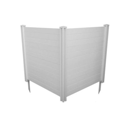 Blade Louver Aluminium Air Conditioner Cover Panel Frame Anti Corrosion